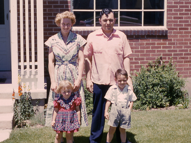 Dillmans at Marty's house on Elm Ave.